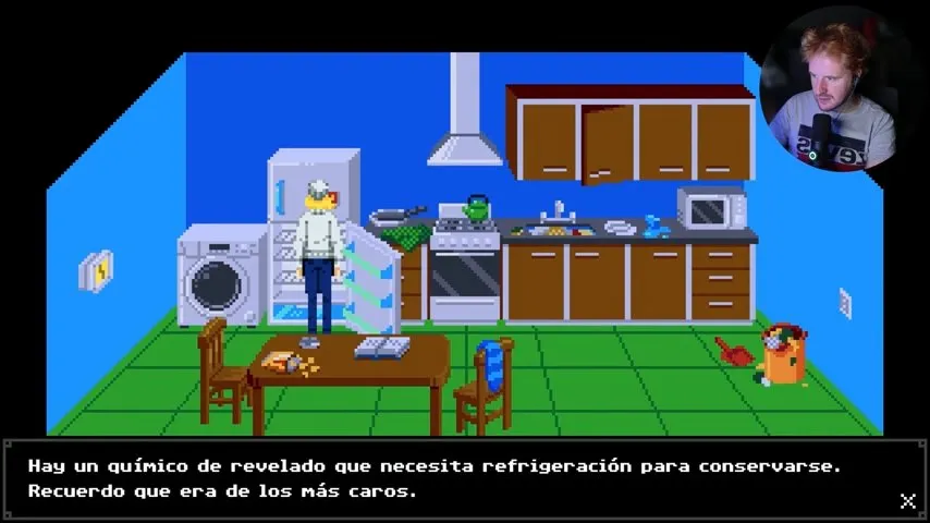 Tenebris Somnia Ivan's apartment walkthrough Julia at the open refrigerator